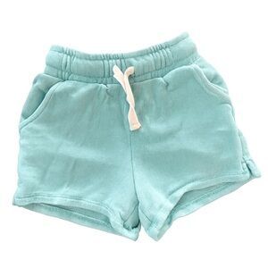 3T Cat & Jack Light Green Elastic Waist Shorts